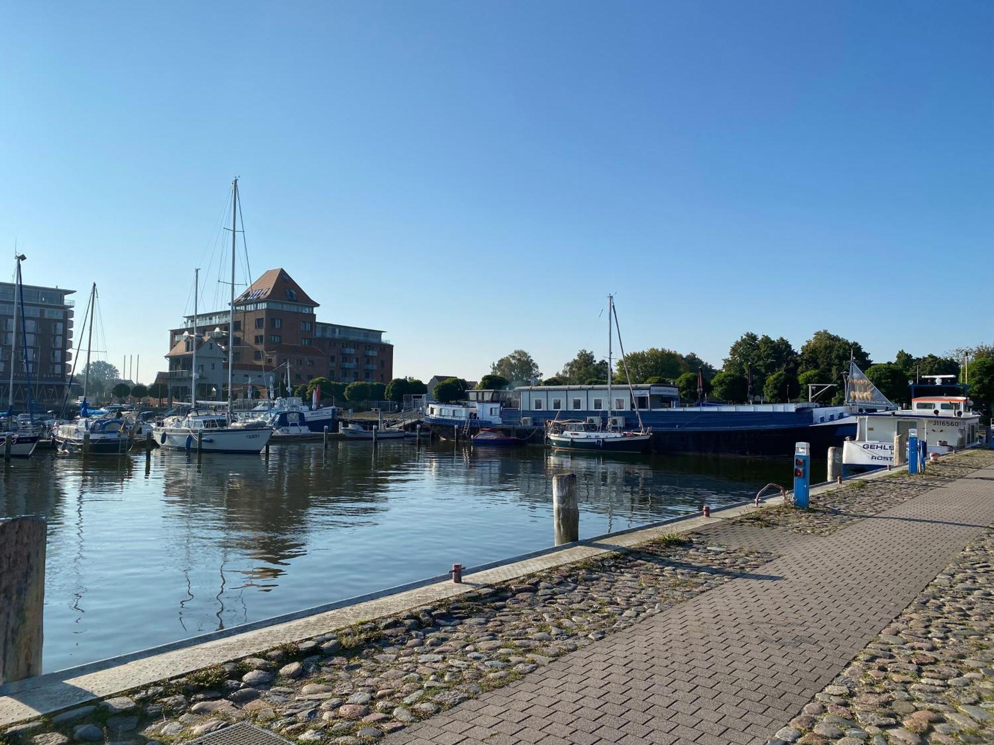 Ferienwohnung "Boddenland" Barth Esterno foto