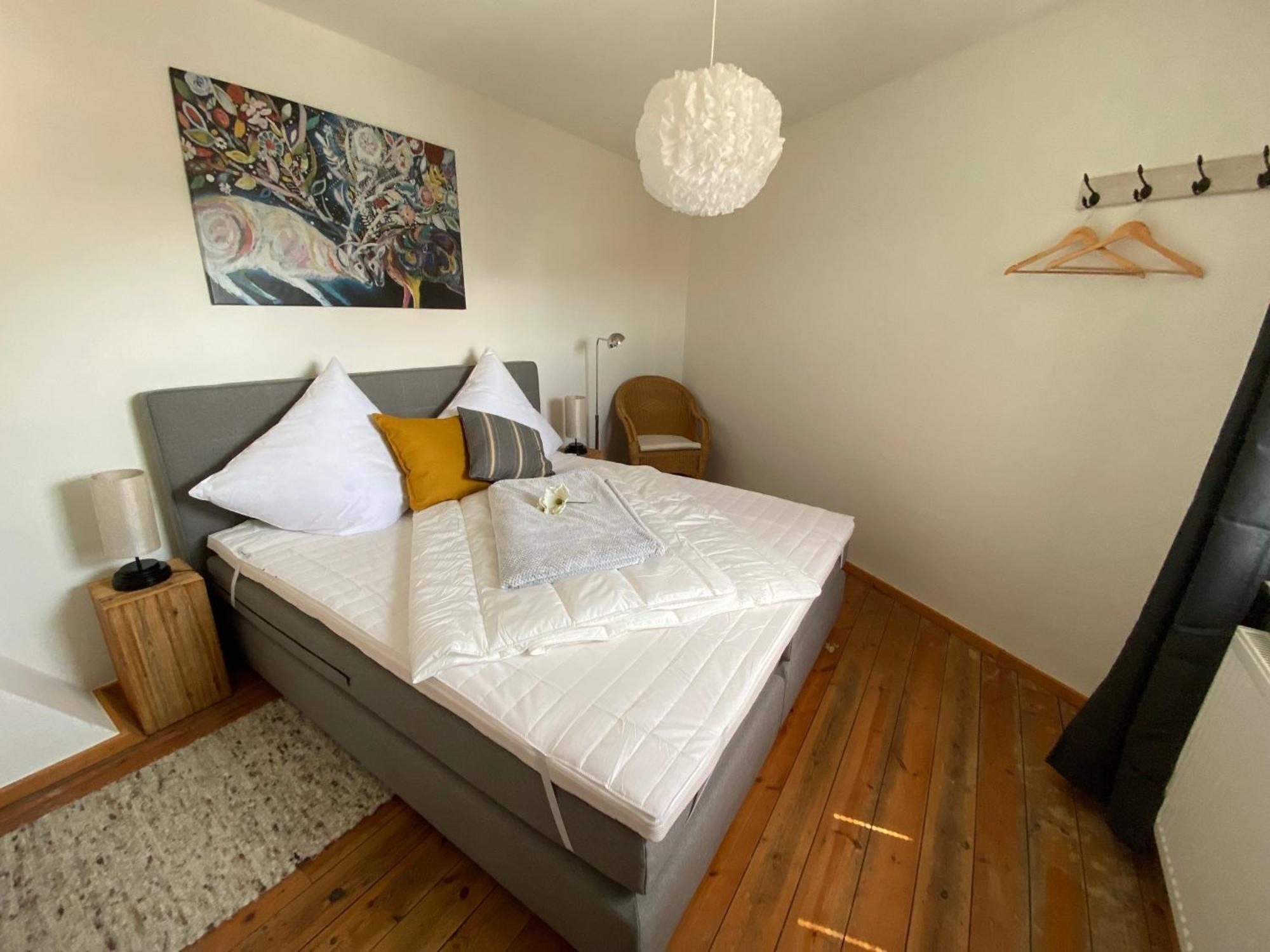 Ferienwohnung "Boddenland" Barth Esterno foto